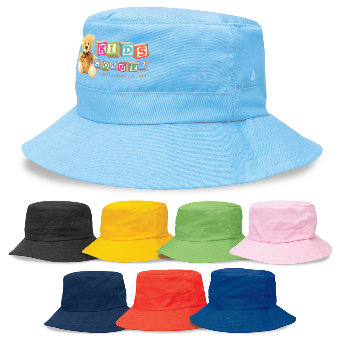 Twill Bucket Hat | Kids