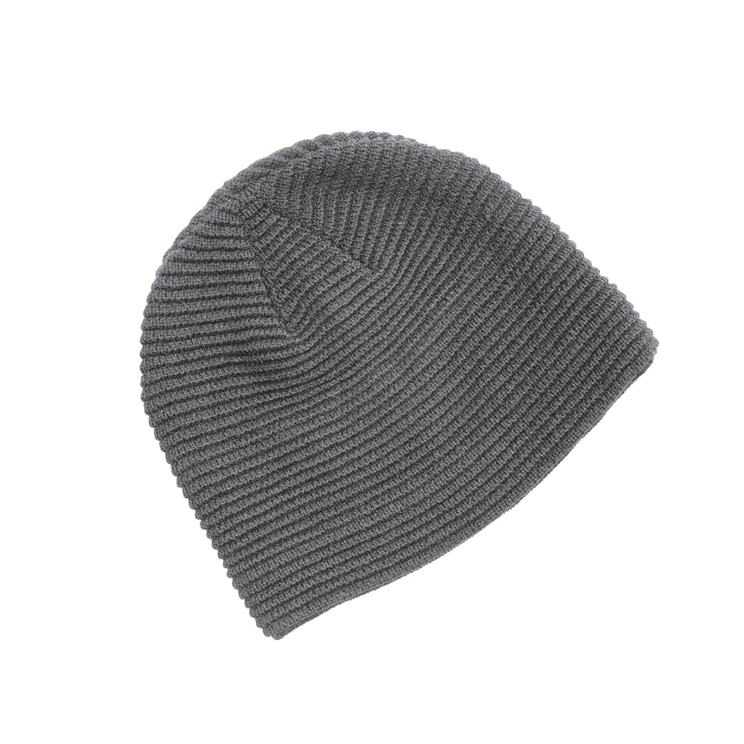 House of Uniforms The Ruga Knit Beanie | Adults Legend Grey