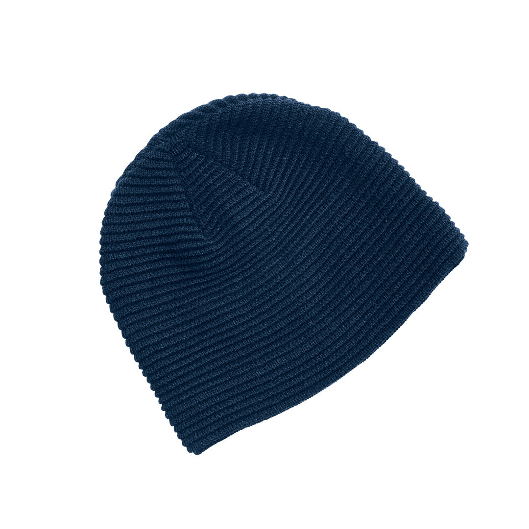 The Ruga Knit Beanie | Navy