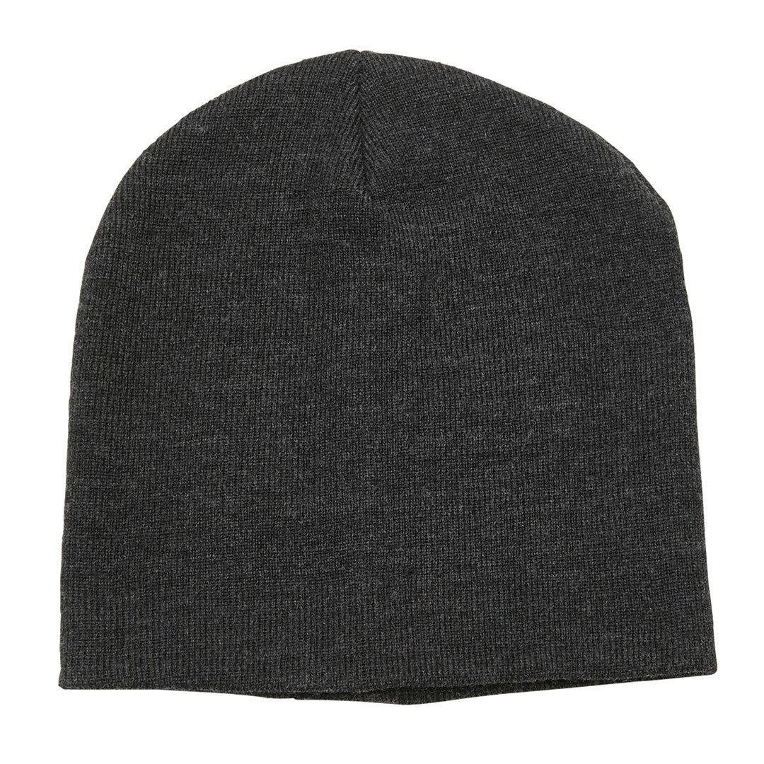 House of Uniforms The Heather Skull Beanie | Adults Legend Black Marle