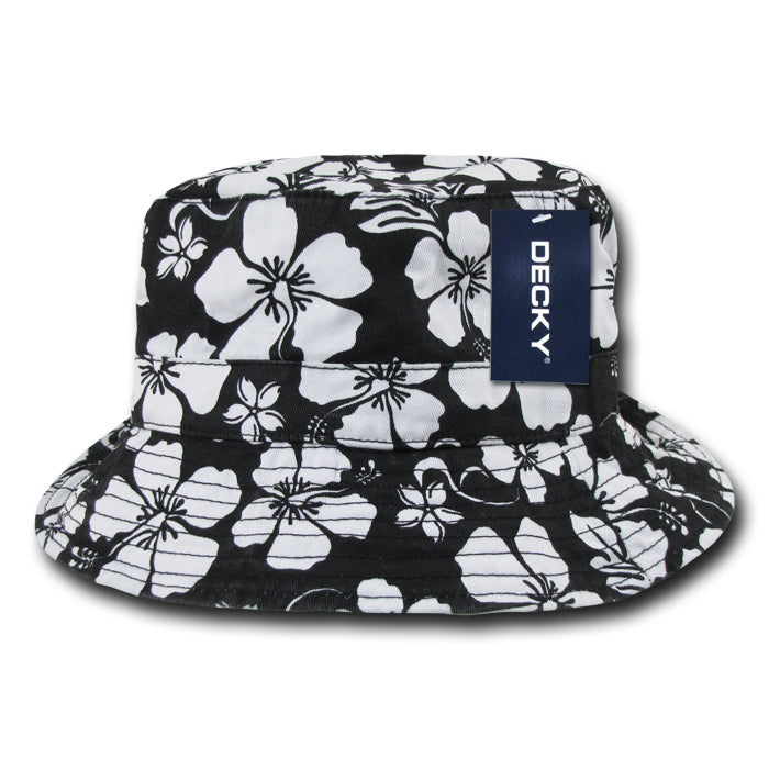 Floral Bucket Hat | Black