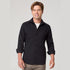 House of Uniforms The Oliver Shirt | Mens | Long Sleeve City Collection Black