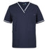 House of Uniforms The Contrast V Neck Scrub Top | Adults Jbs Wear Navy/White
