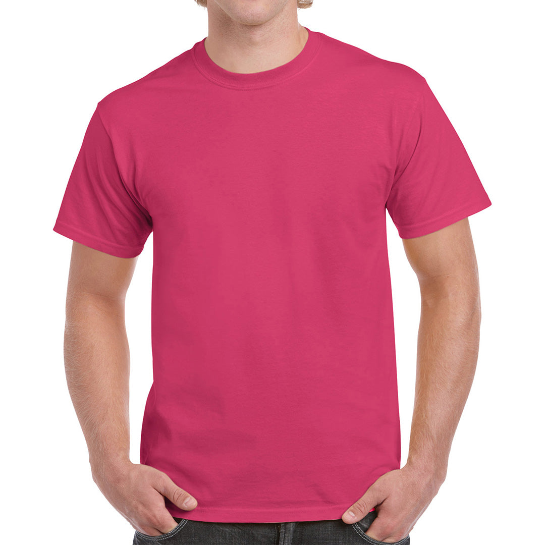House of Uniforms The Heavy Cotton Tee | Adults Gildan Heliconia