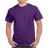 House of Uniforms The Heavy Cotton Tee | Adults Gildan Purple