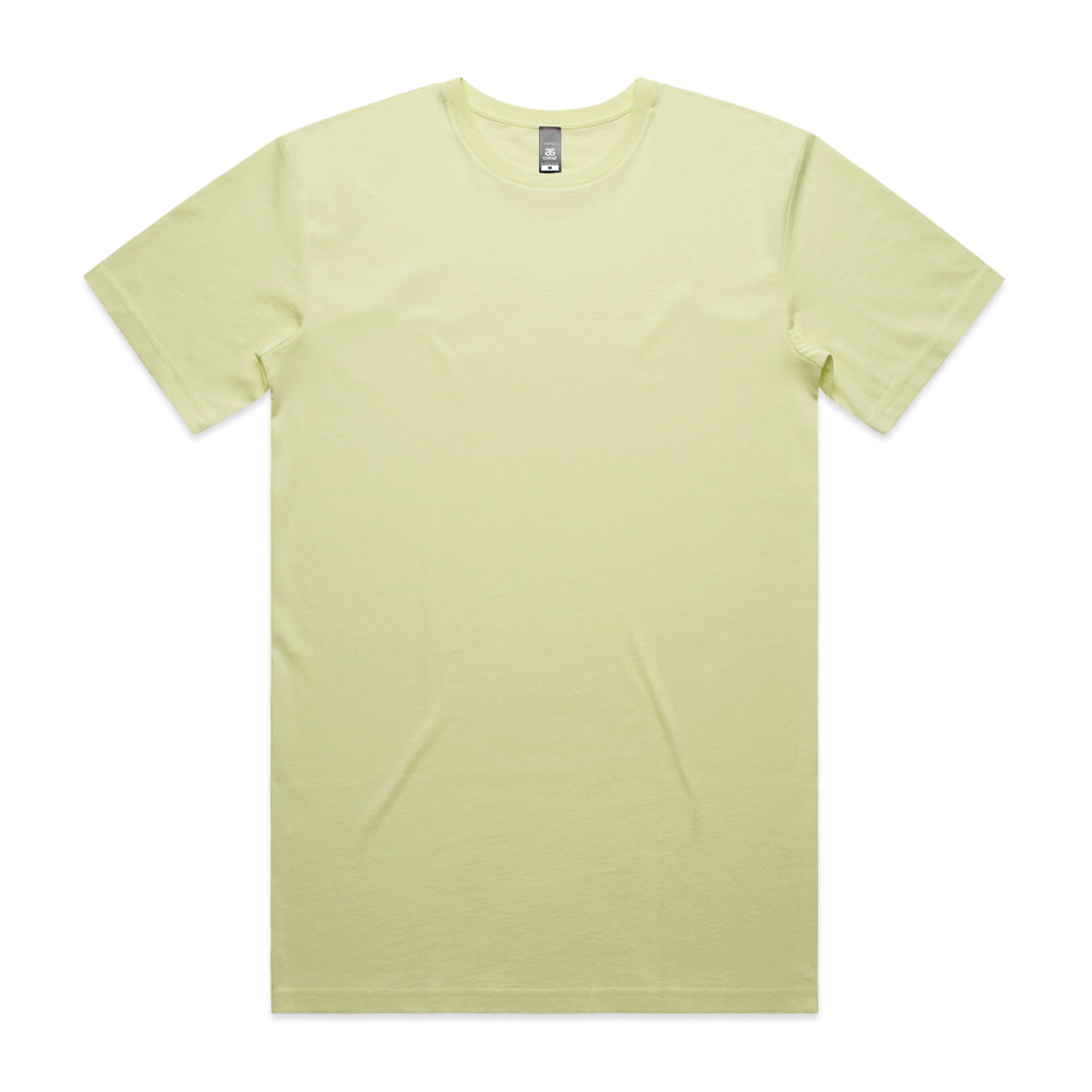 House of Uniforms The Staple Tee | Mens | Short Sleeve AS Colour Lime-as