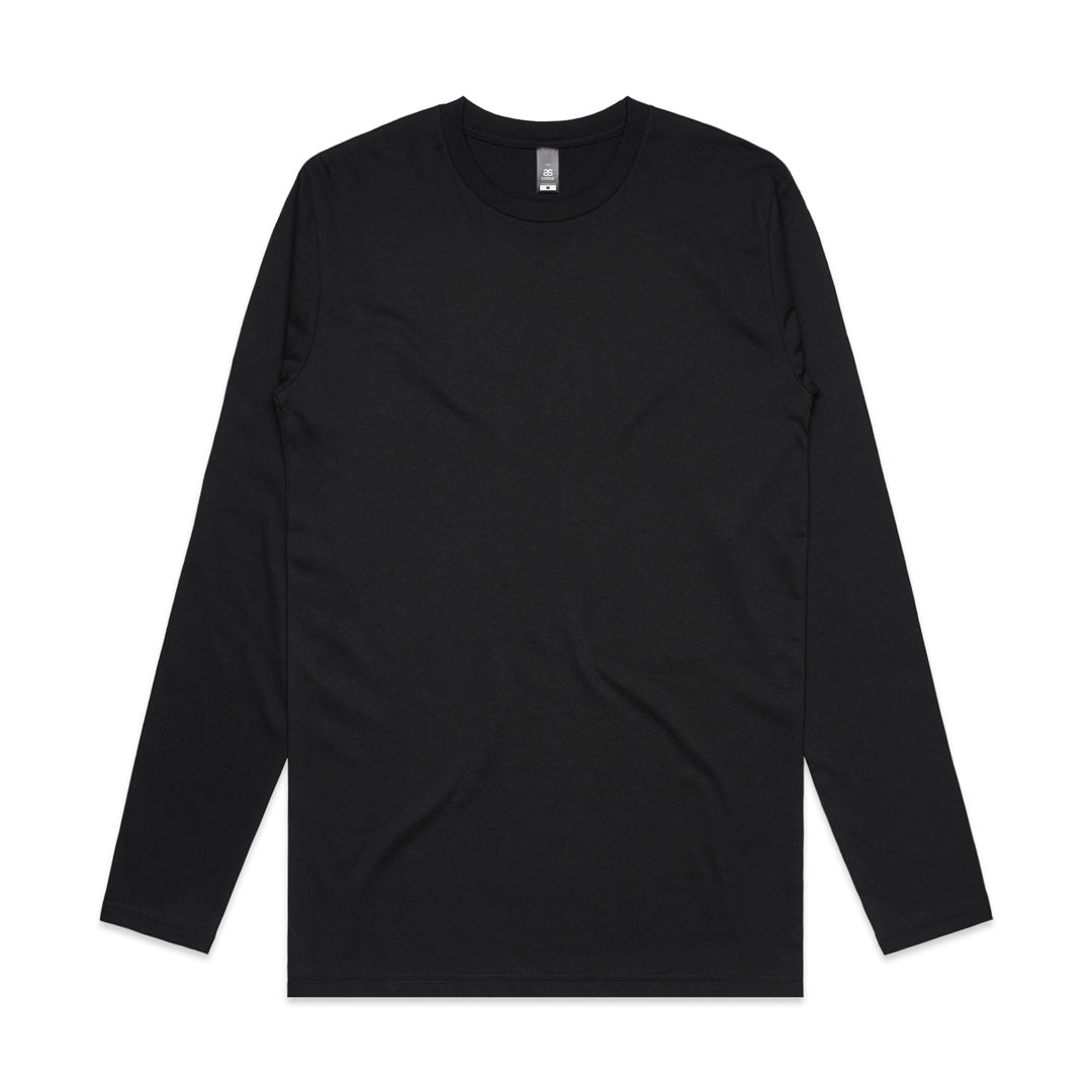House of Uniforms The Ink Tee | Mens | Long Sleeve AS Colour Black