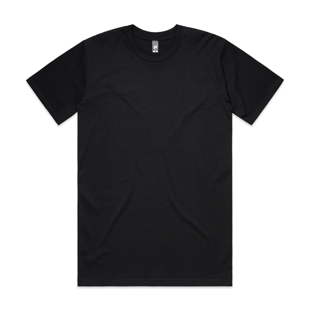 House of Uniforms The Classic Tee | Mens | Short Sleeve AS Colour Black