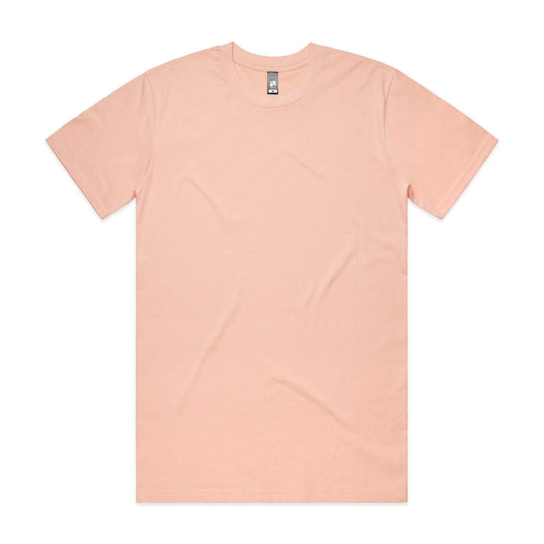 House of Uniforms The Classic Tee | Mens | Short Sleeve AS Colour Pale Pink