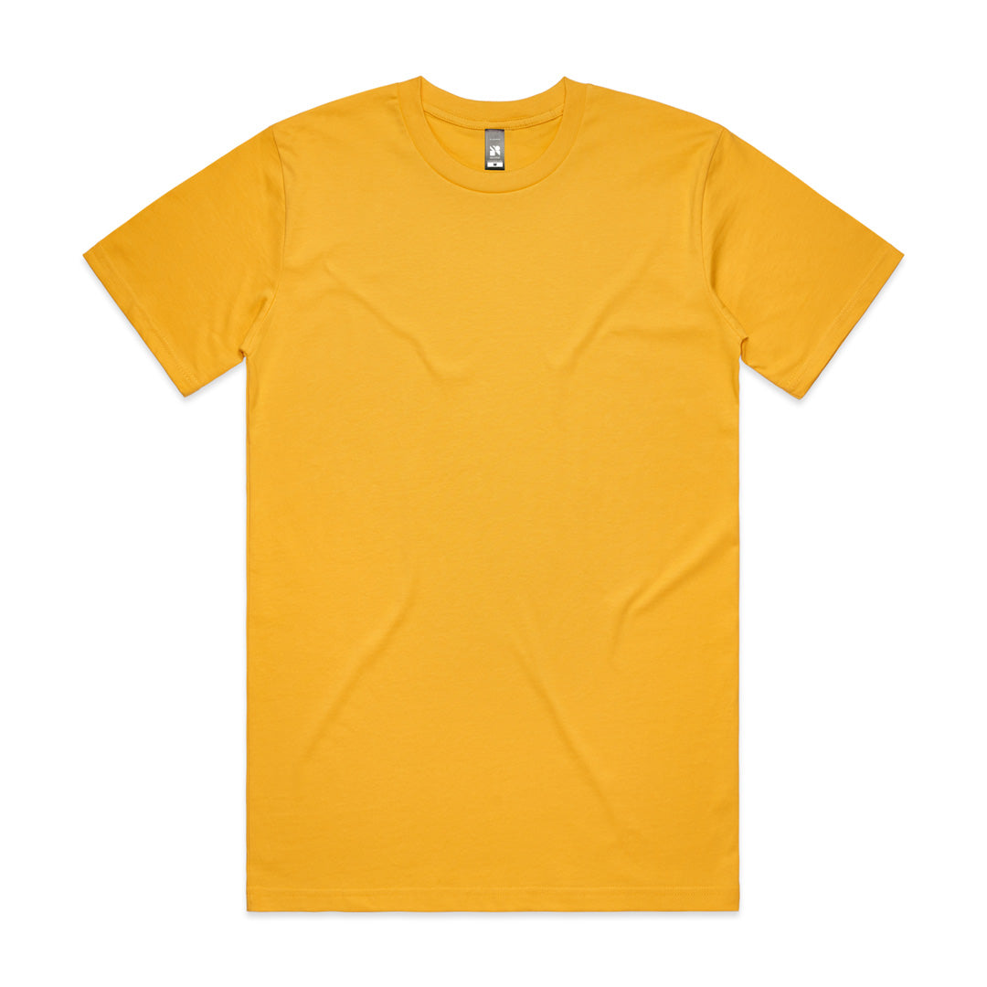 House of Uniforms The Classic Tee | Mens | Short Sleeve AS Colour Yellow
