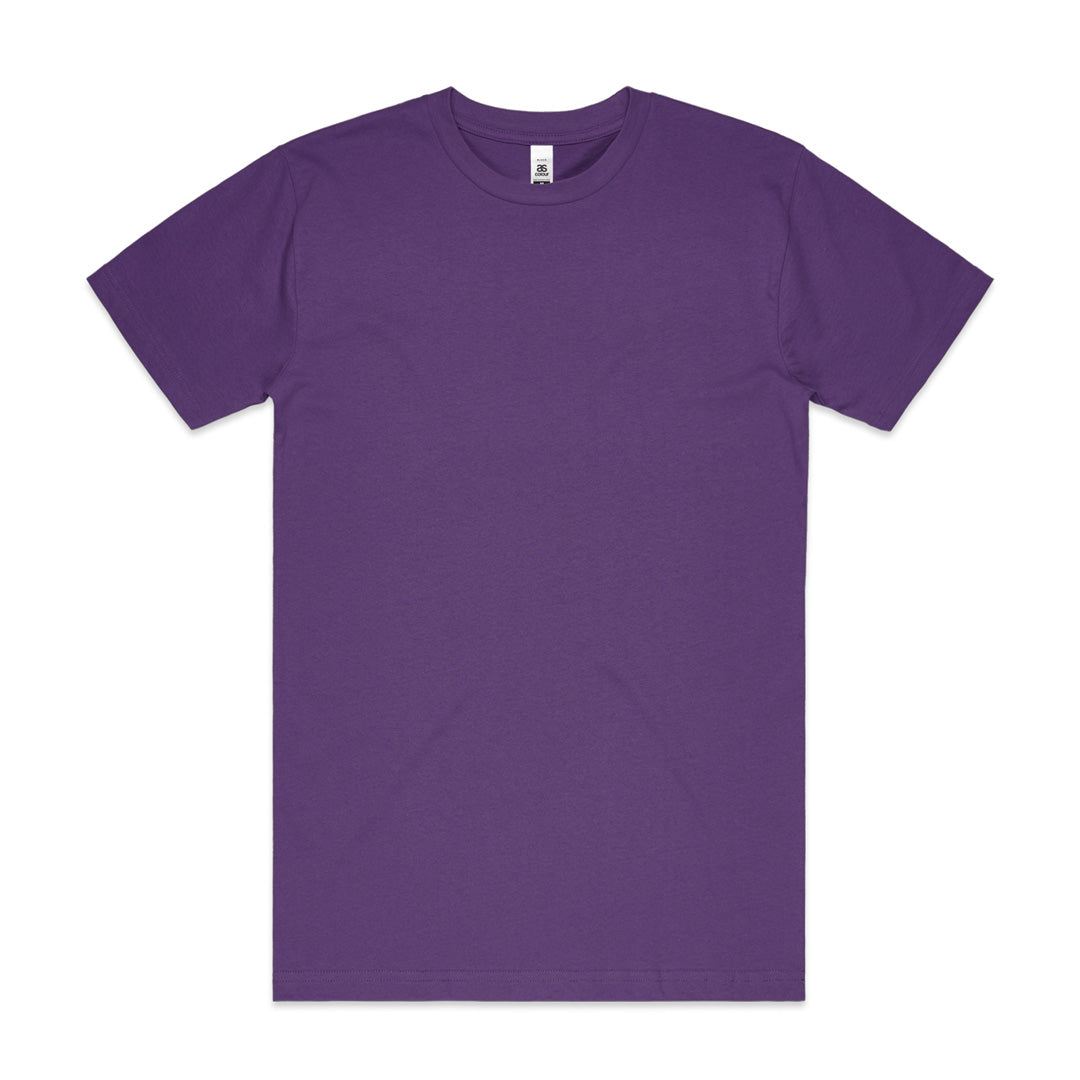 House of Uniforms The Block Tee | Mens | Short Sleeve AS Colour Purple