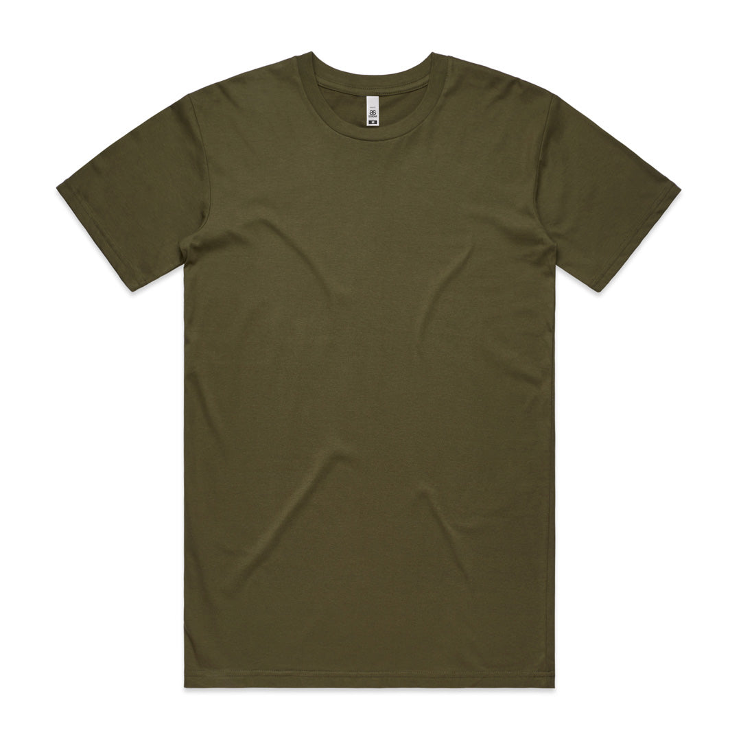 House of Uniforms The Basic Tee | Mens | Short Sleeve AS Colour Army