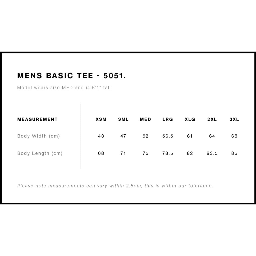 House of Uniforms The Basic Tee | Mens | Short Sleeve AS Colour 