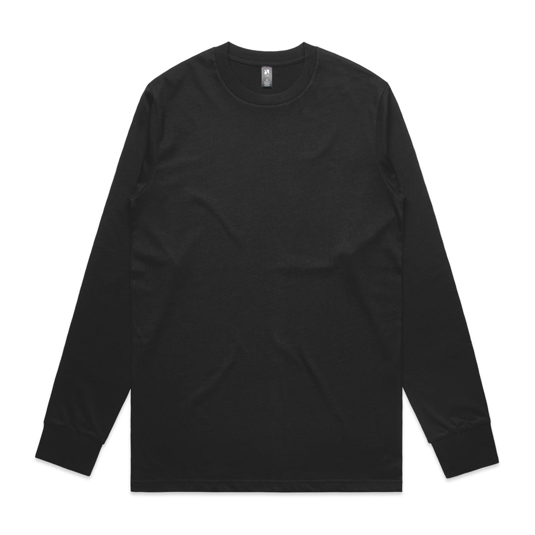 House of Uniforms The Classic Tee | Mens | Long Sleeve AS Colour Black