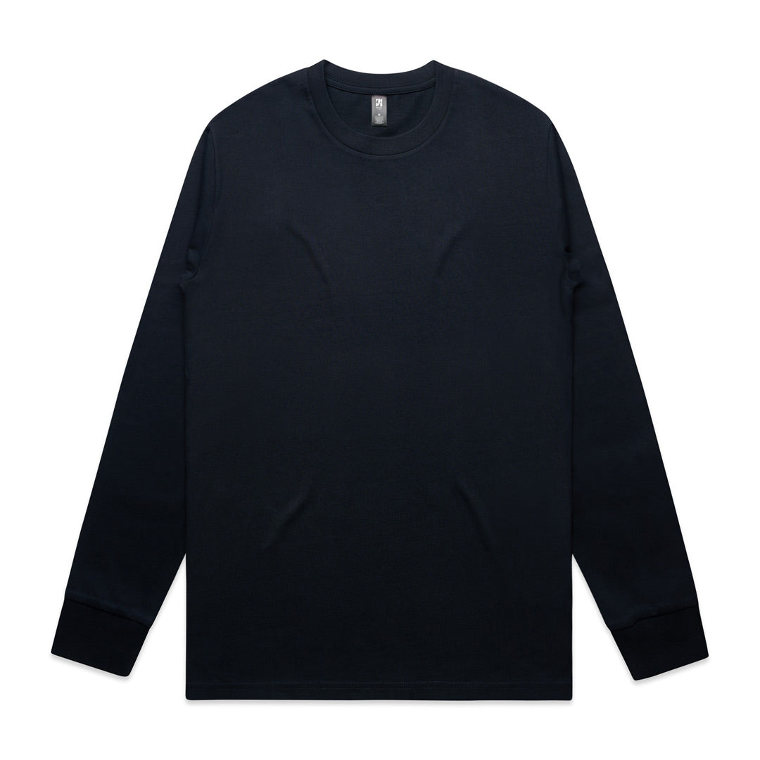 House of Uniforms The Classic Tee | Mens | Long Sleeve AS Colour Navy