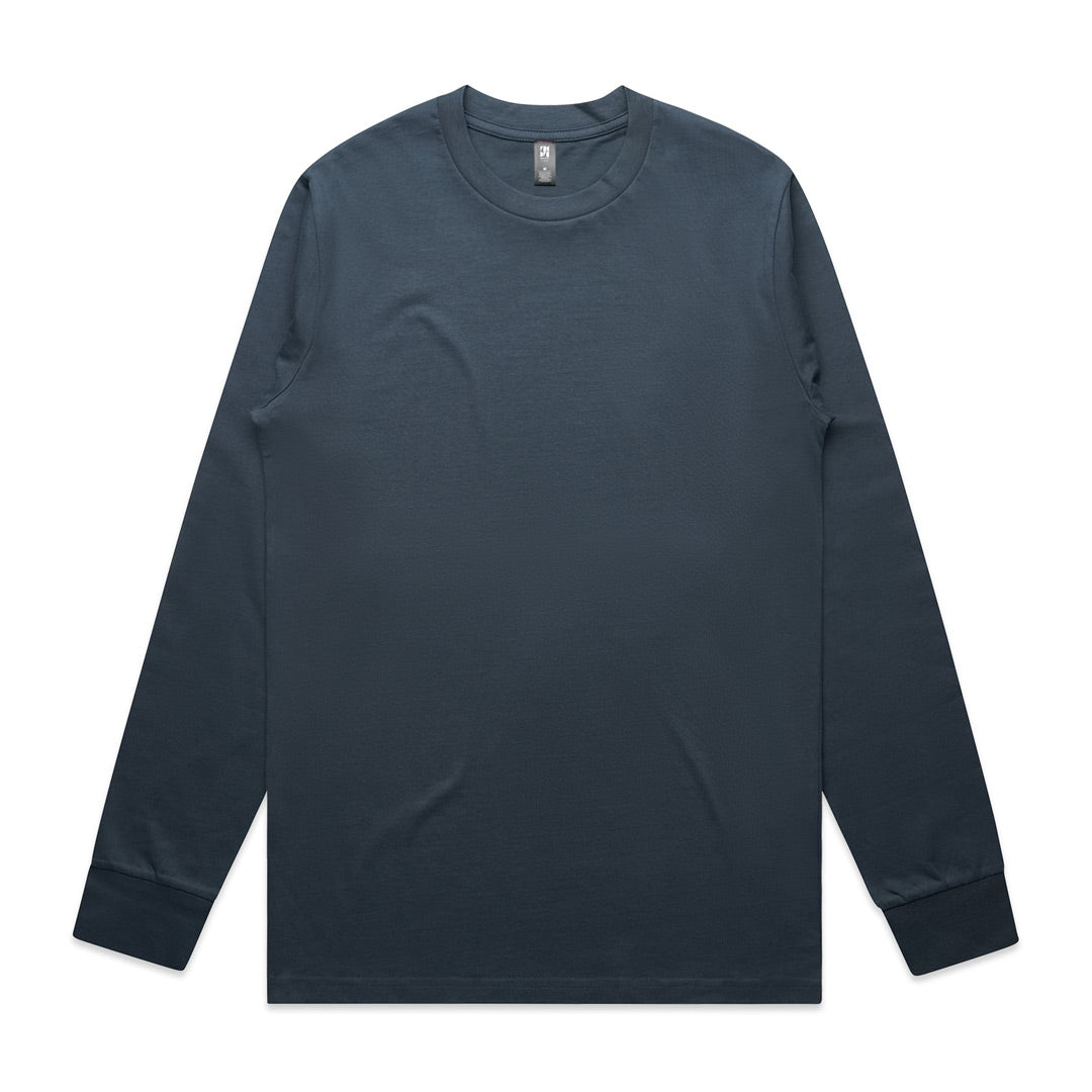 House of Uniforms The Classic Tee | Mens | Long Sleeve AS Colour Petrol