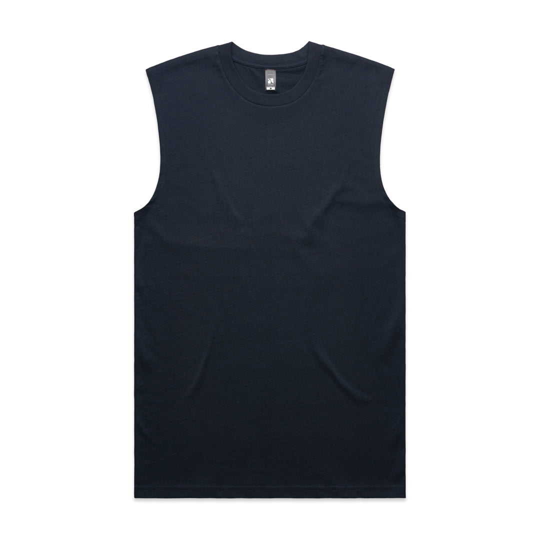 House of Uniforms The Classic Tank | Mens AS Colour Navy
