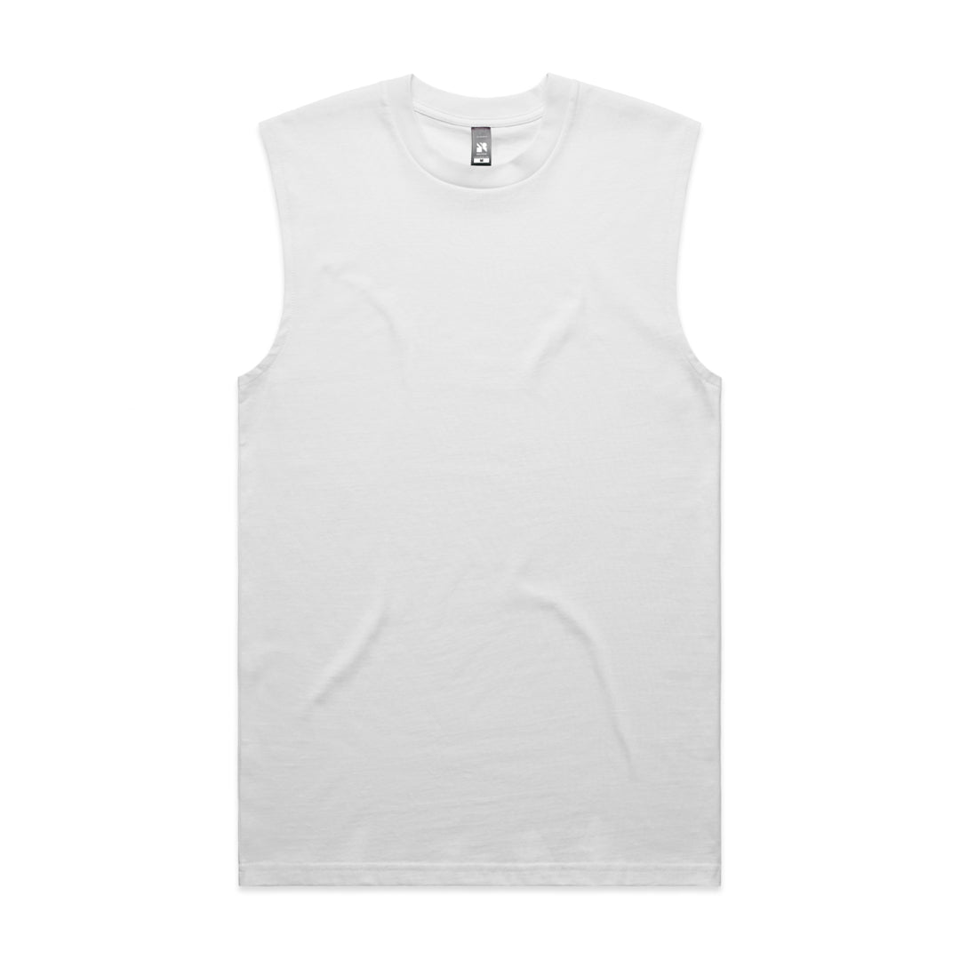 House of Uniforms The Classic Tank | Mens AS Colour White