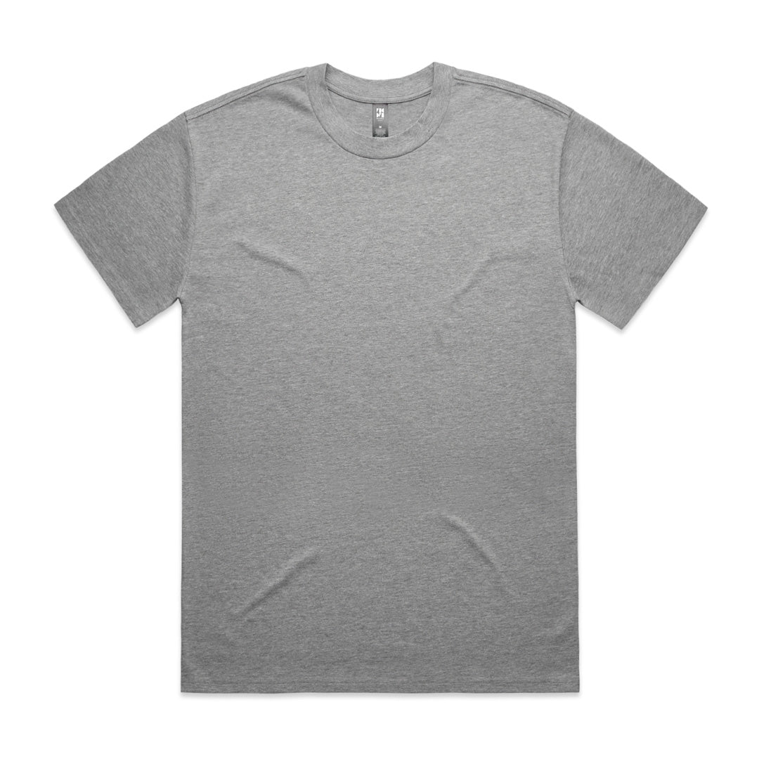 House of Uniforms The Heavy Tee | Mens | Short Sleeve AS Colour Grey Marle