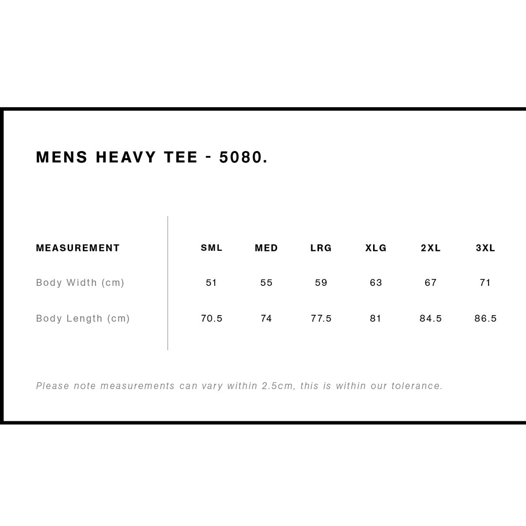 House of Uniforms The Heavy Tee | Mens | Short Sleeve AS Colour 