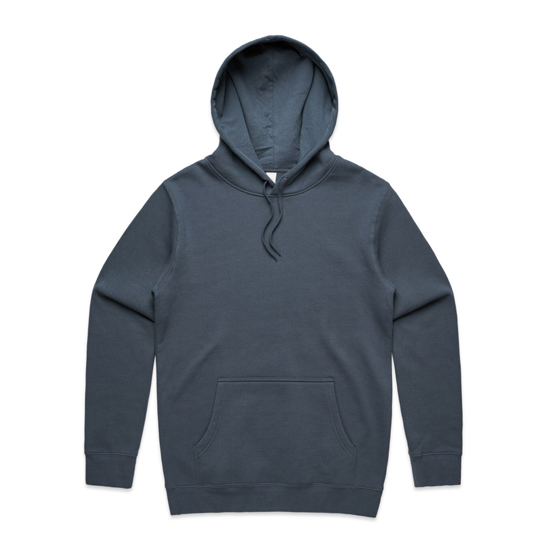 House of Uniforms The Stencil Hood | Adults | Pullover AS Colour Petrol Blue