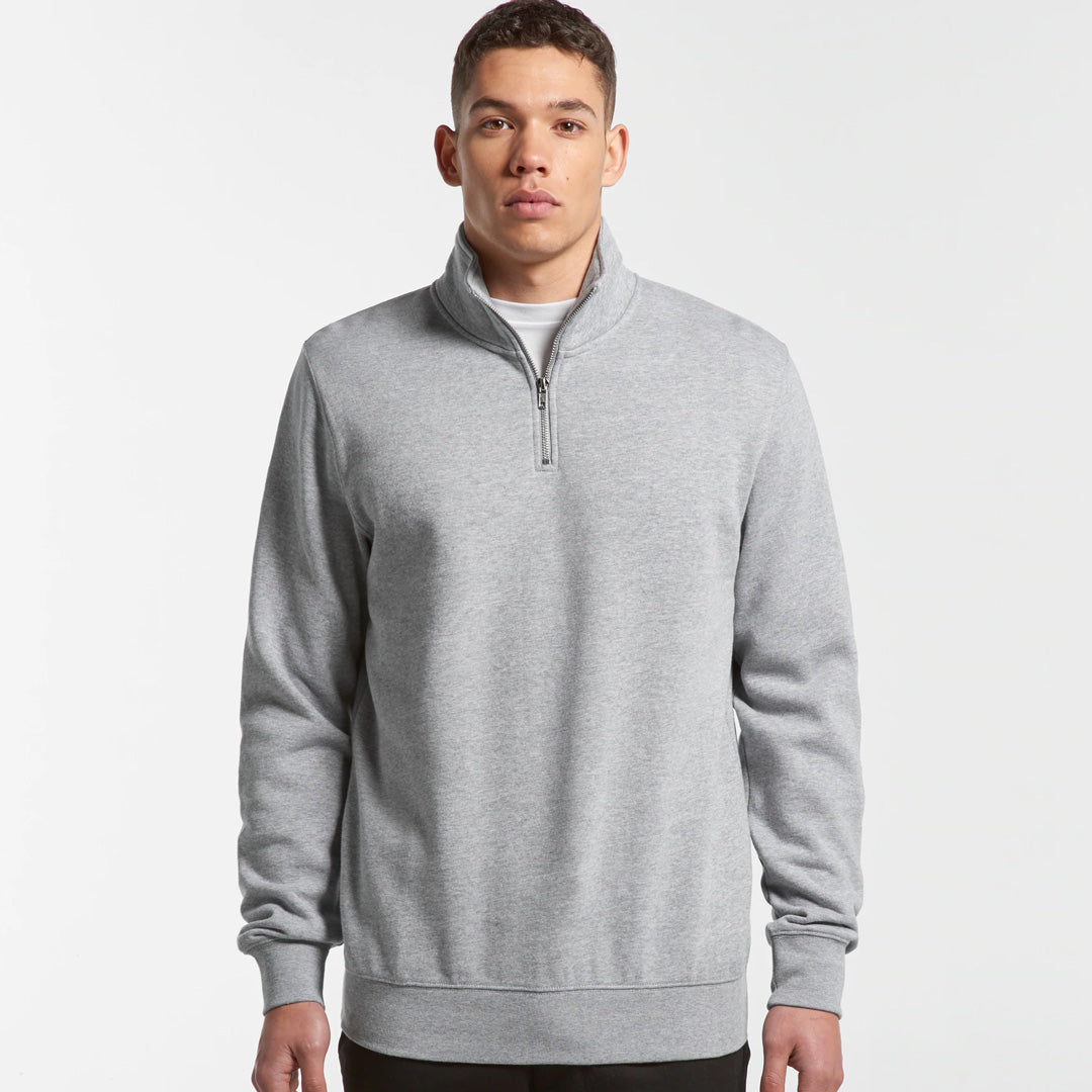 House of Uniforms The Half Zip Crew | Mens | Pullover AS Colour 