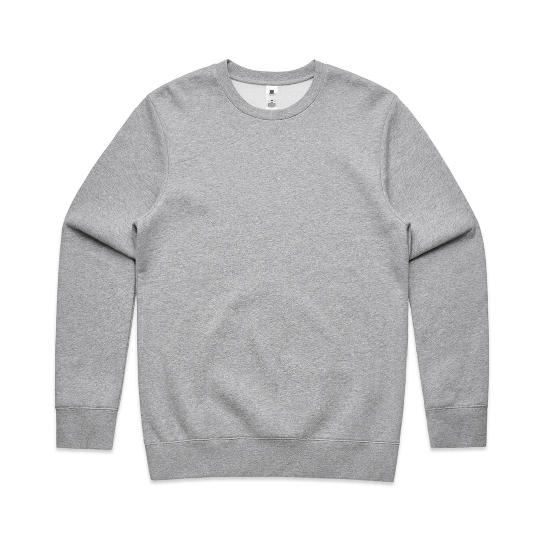 House of Uniforms The United Crew Jumper | Mens AS Colour Grey Marle