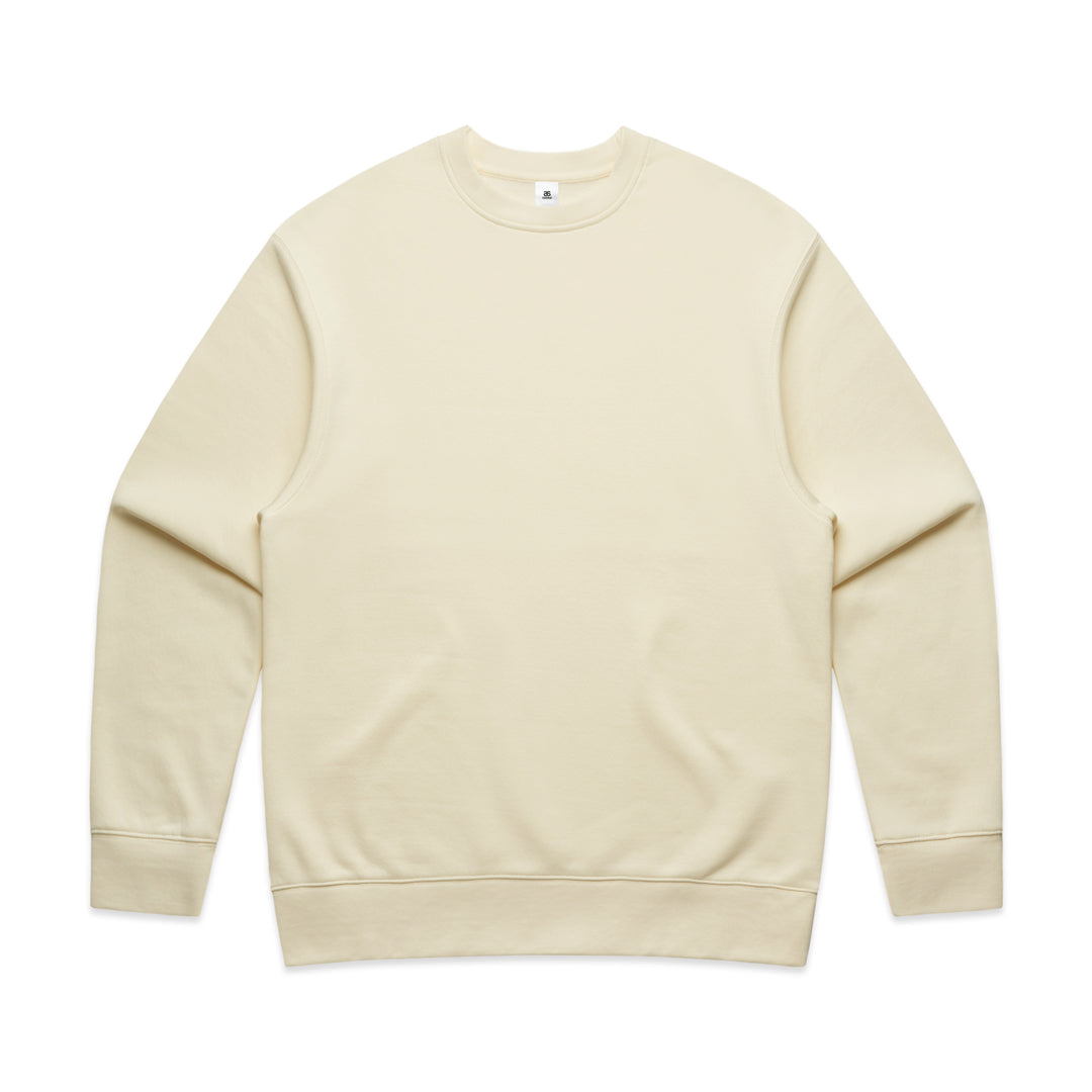 House of Uniforms The Relax Crew Jumper | Mens AS Colour Butter