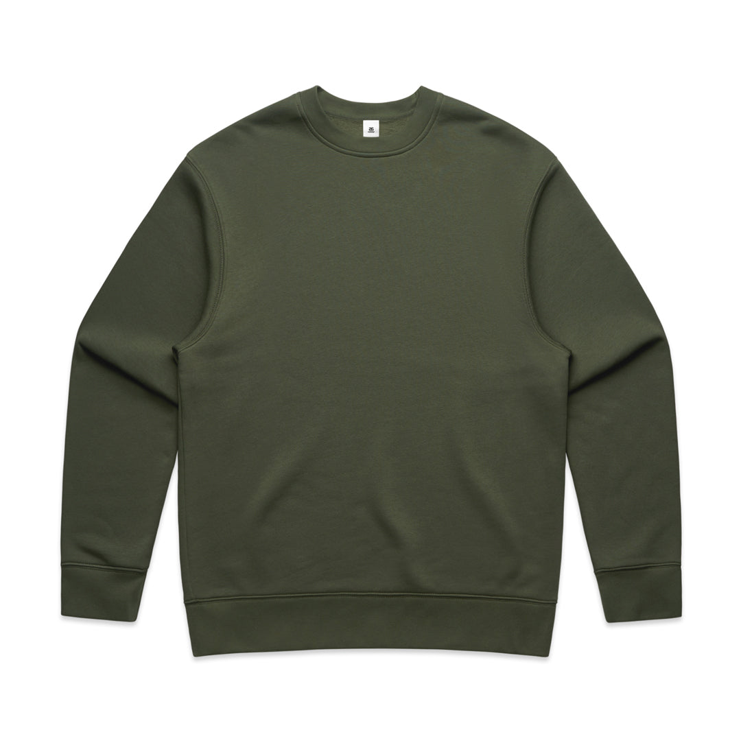 House of Uniforms The Relax Crew Jumper | Mens AS Colour Cypress