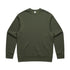 House of Uniforms The Relax Crew Jumper | Mens AS Colour Cypress