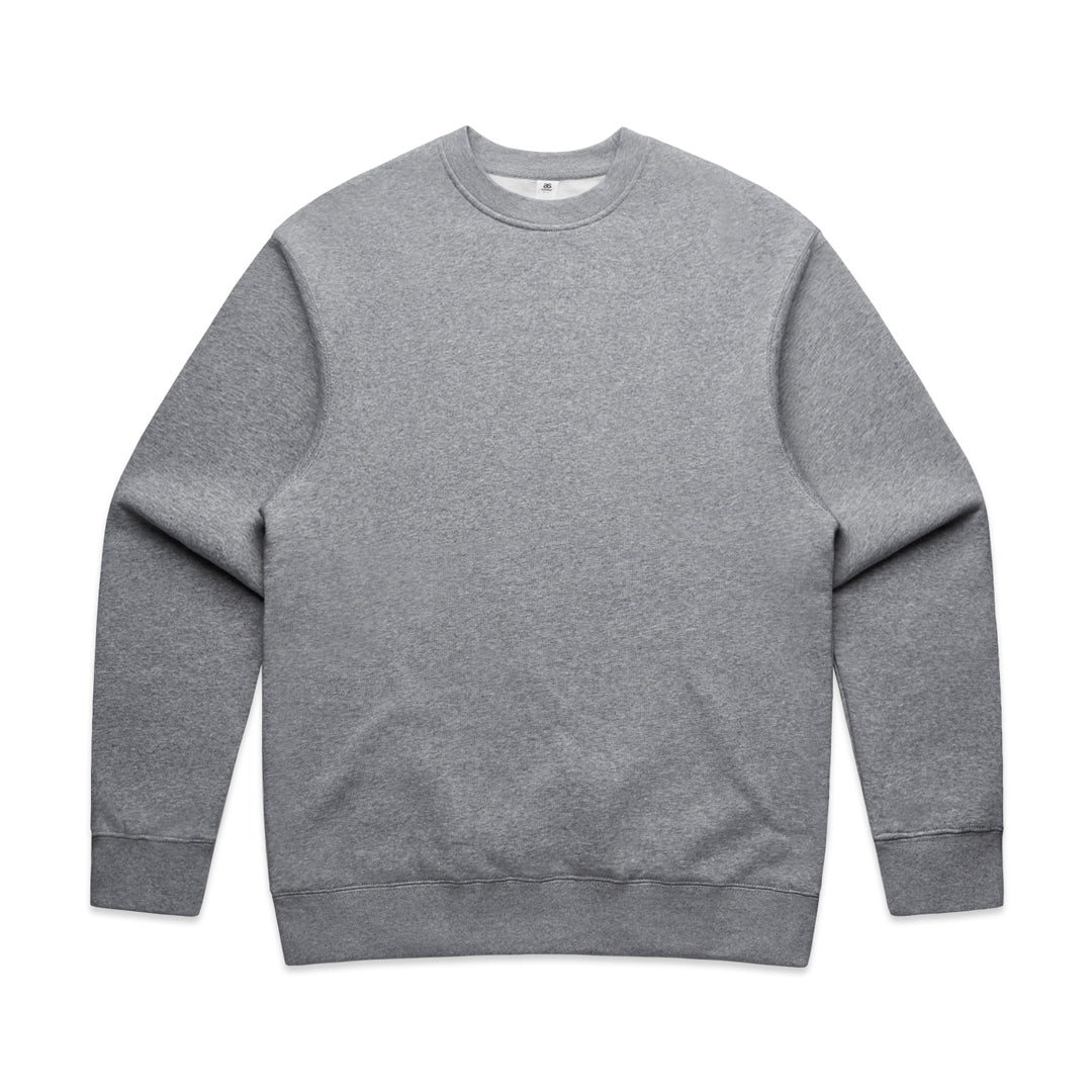 House of Uniforms The Relax Crew Jumper | Mens AS Colour Grey Marle