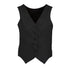 House of Uniforms The Cool Wool Peaked Vest | Ladies | Knitted Back Biz Corporates Black