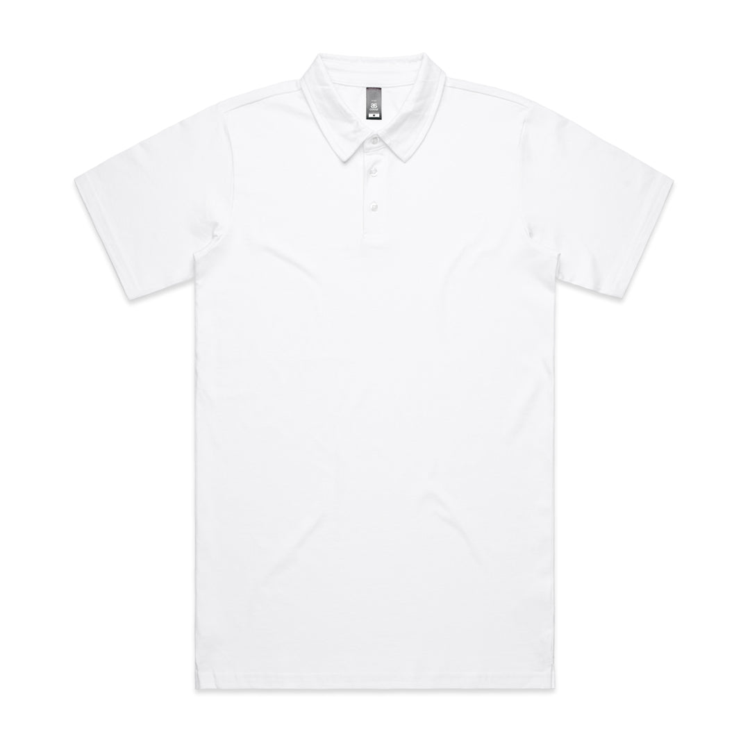 House of Uniforms The Chad Polo | Mens | Short Sleeve AS Colour White