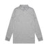 House of Uniforms The Chad Polo | Mens | Long Sleeve AS Colour Grey Marle