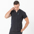 House of Uniforms The Scrub Top | Unisex LSJ Collection Navy