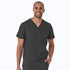 House of Uniforms The Matrix Pro Contrast Piping Scrub Top | Mens Maevn Pewter
