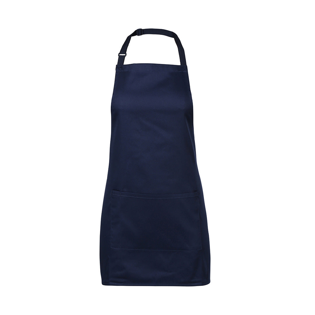 House of Uniforms The Bib Apron with Pocket | Adults Jbs Wear Navy