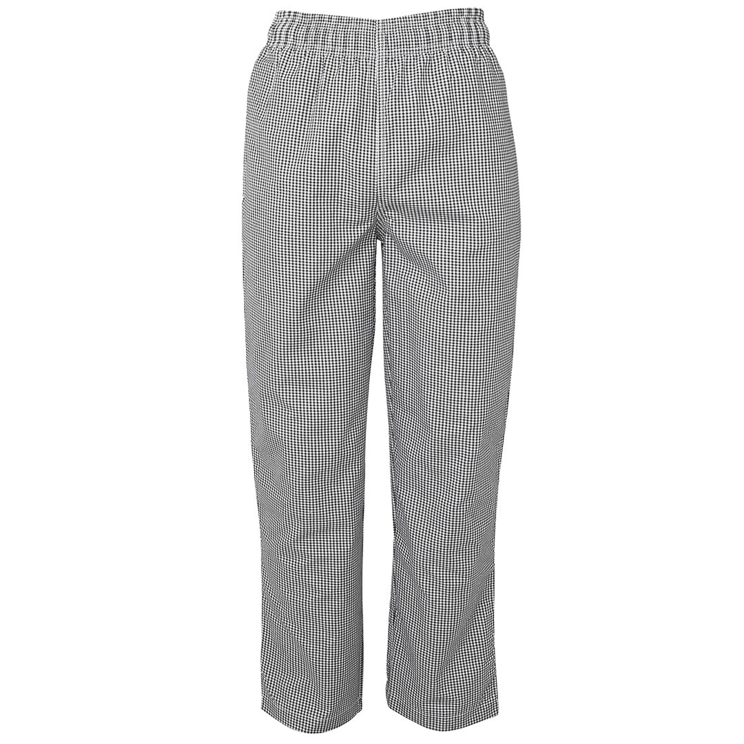 House of Uniforms The Classic Chef Pant | Mens Jbs Wear Black/White Check