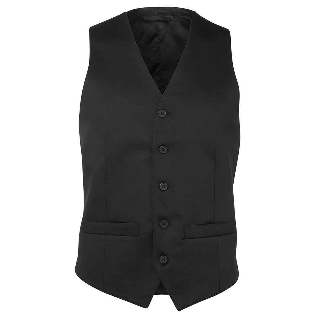 House of Uniforms The Waiters Vest | Adults Jbs Wear Black