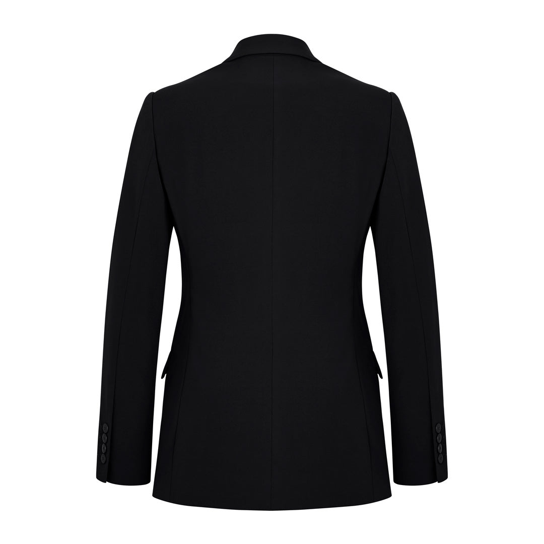 The Siena Suit Jacket | Ladies | Single Button | Black
