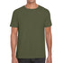 House of Uniforms The Softstyle Crew Neck Tee | C2 | Adults Gildan Military Green