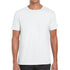 House of Uniforms The Softstyle Crew Neck Tee | Adults Gildan White