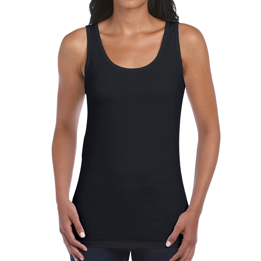 The Softstyle Tank Top | Ladies | Black