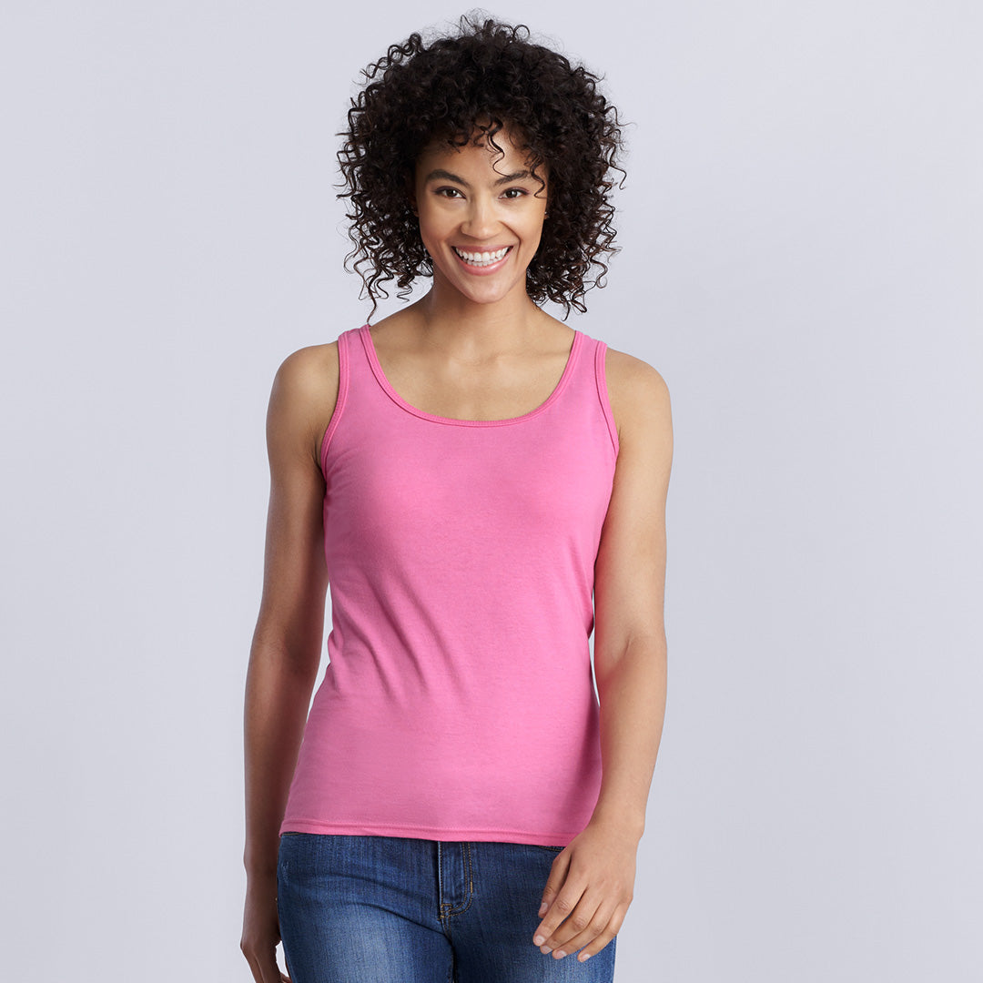 House of Uniforms The Softstyle Tank Top | Ladies Gildan 