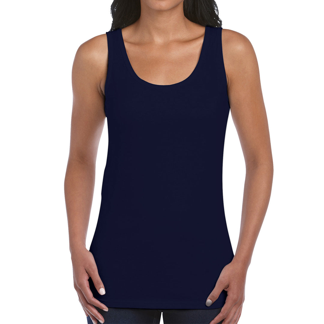 The Softstyle Tank Top | Ladies | Navy