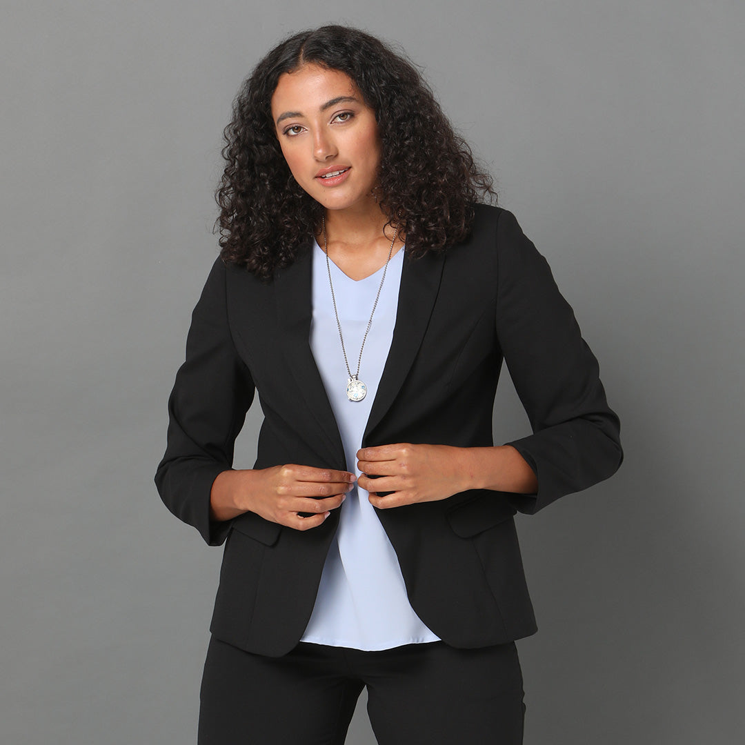 House of Uniforms The Single Button Jacket | Micro Fibre | Ladies LSJ Collection 