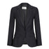 The Ladies Single Button Jacket | Wool | Charcoal