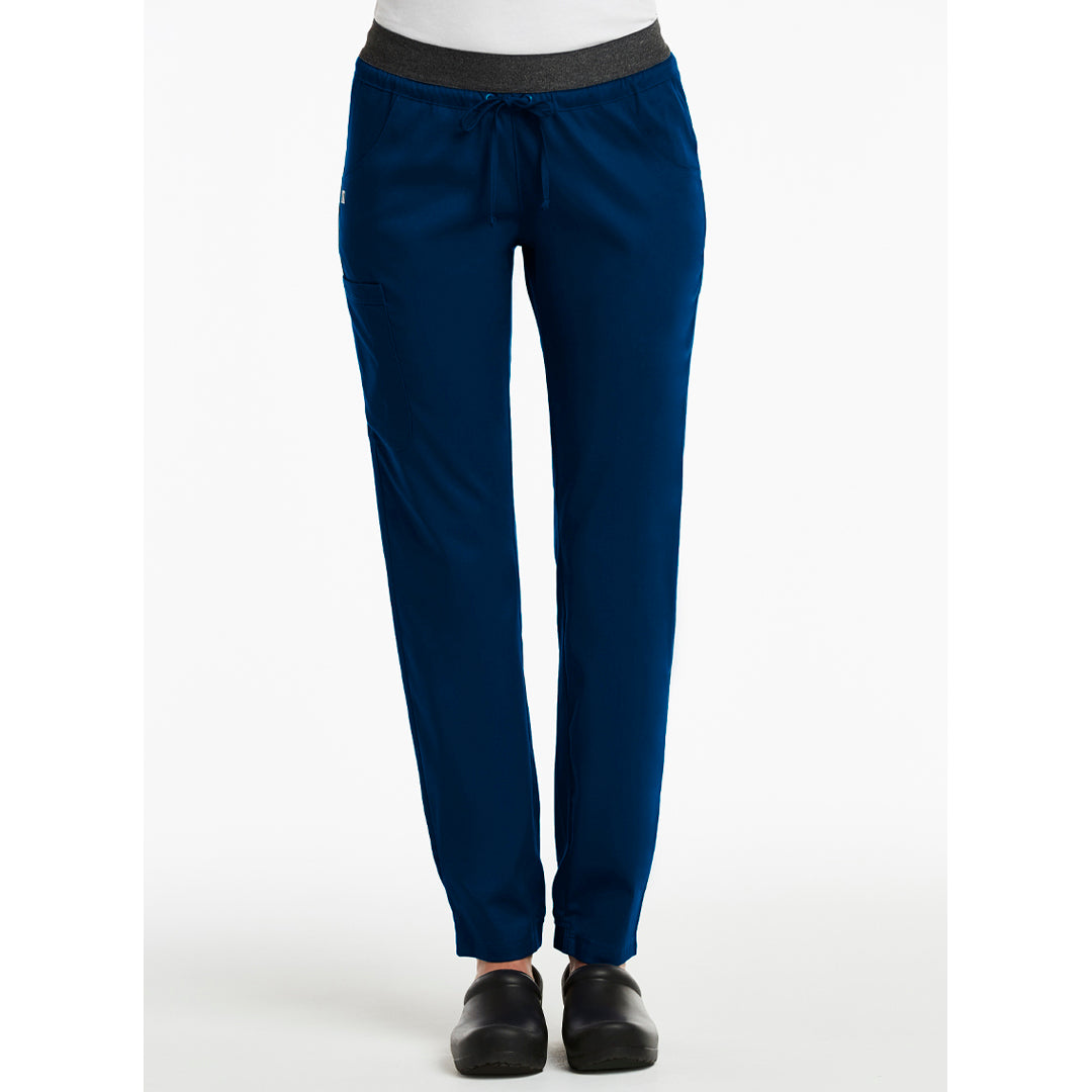 House of Uniforms The Matrix E Band Jogger Pant | Ladies | Tall Maevn Navy