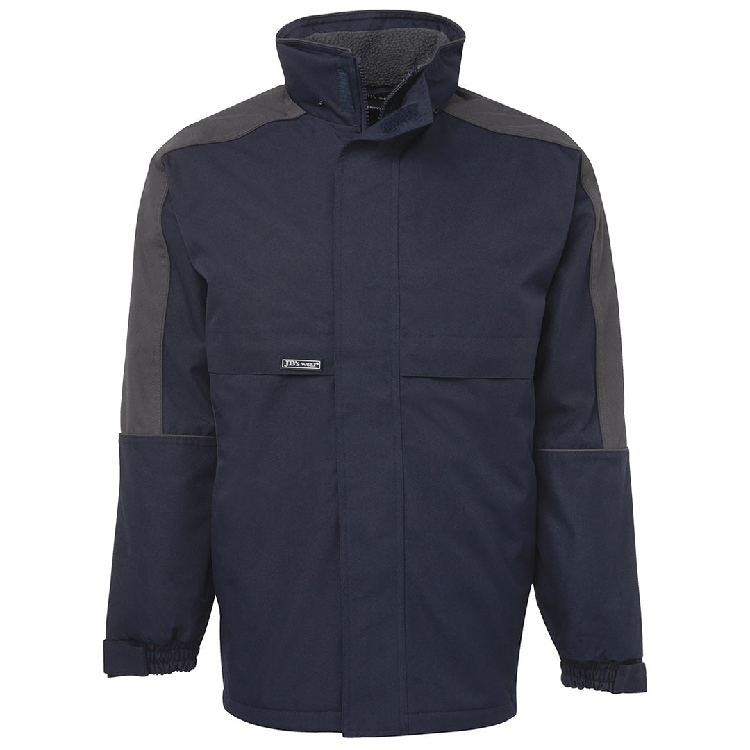 House of Uniforms The A.T Jacket | Adults Jbs Wear Navy/Charcoal