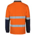House of Uniforms The Day / Night Cotton Hi Vis Polo | Adults | Long Sleeve Jbs Wear 
